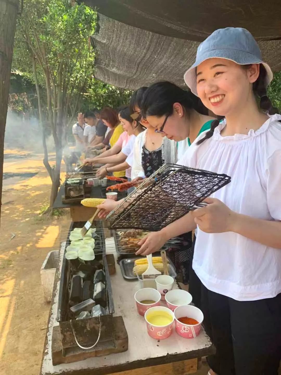 巨精團建 | 打卡后官湖濕地公園，頂住高溫出來燒烤的都是真愛呀~